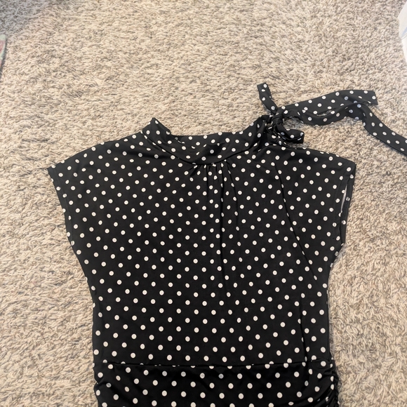 Folter Retro Polka Dot Bombshell Dress | Pin-Up 1950 Rockabilly Fit & Flare - Picture 5 of 8